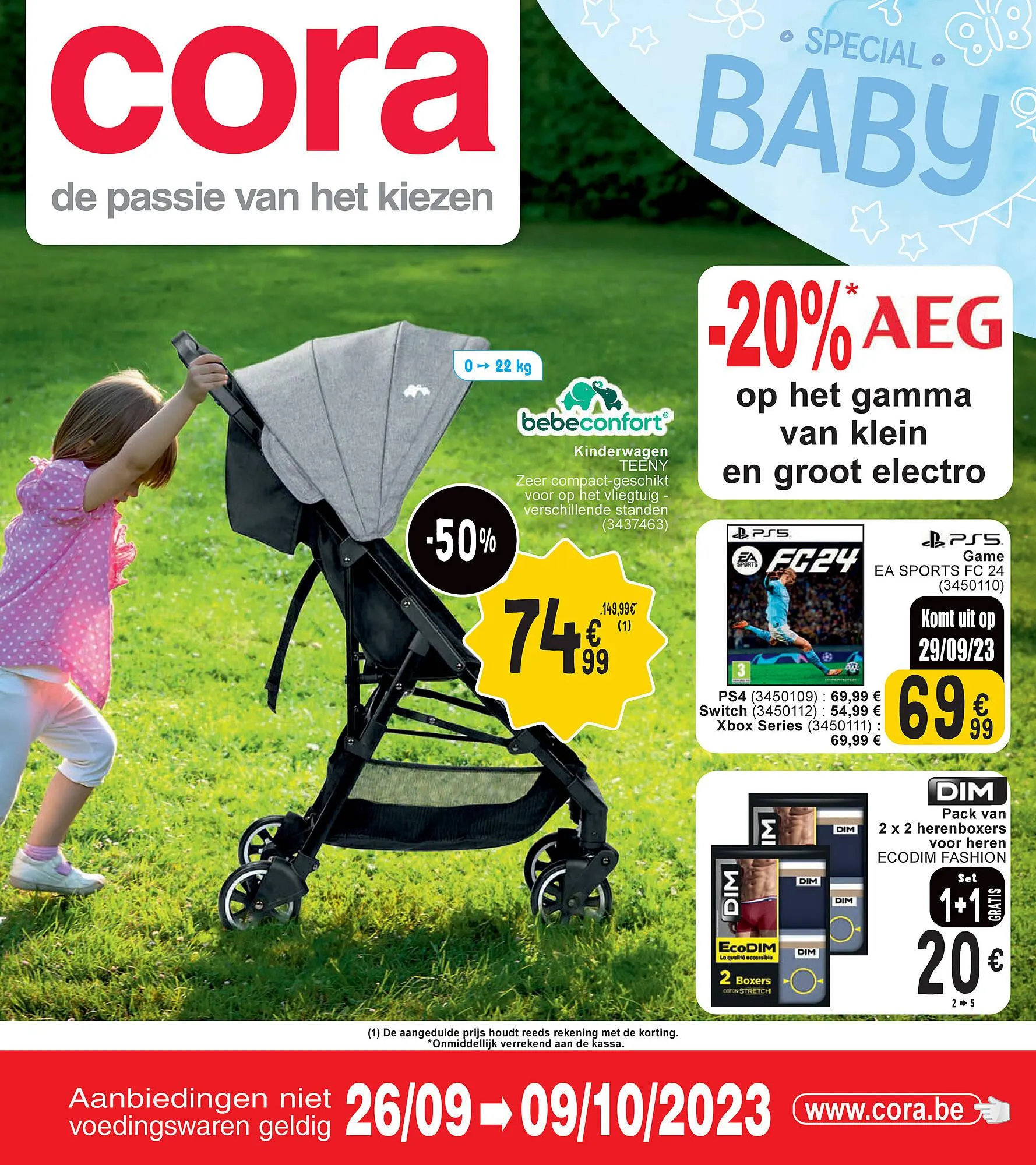 Cora Folder van 26 september tot 2 oktober 2023 - folder pagina 1