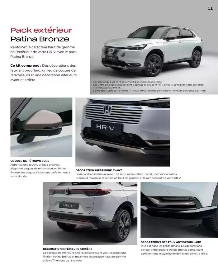 HR-V E:HEV Accessoires van 5 februari tot 5 februari 2026 - folder pagina 11
