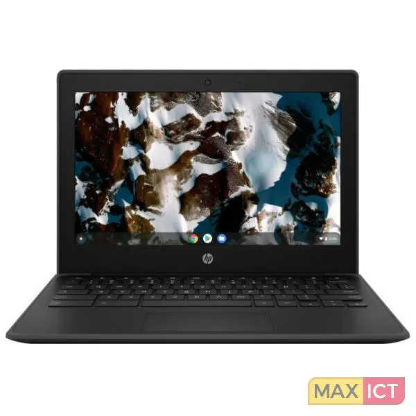 HP Chromebook 11 G9 29,5 cm (11.6") Touchscreen HD Intel® Celeron® N5100 4 GB LPDDR4x-SDRAM 32 GB eMMC Wi-Fi 6 (802.11ax) ChromeOS Zwart