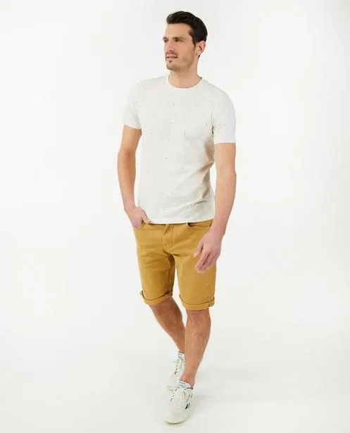 Short met 5-pocket, slim fit