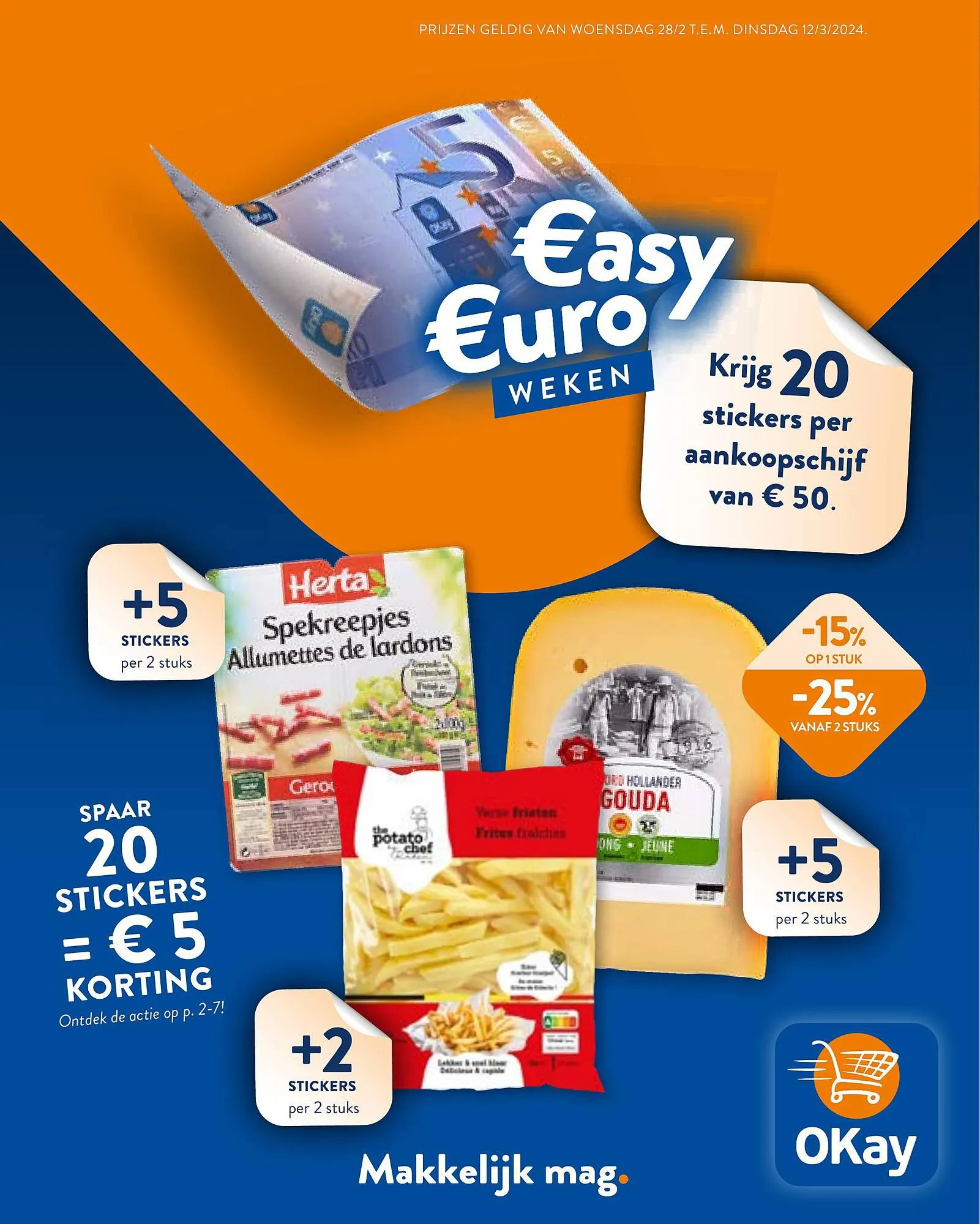 OKay folder van 28 februari tot 12 maart 2024 - folder pagina 1