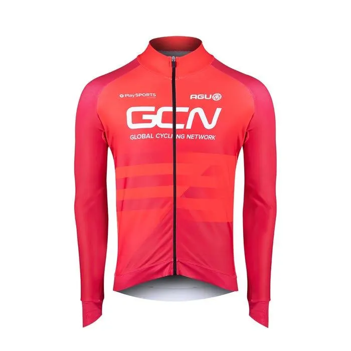 GCN Fietsshirt Lange Mouwen Premium Heren DWR