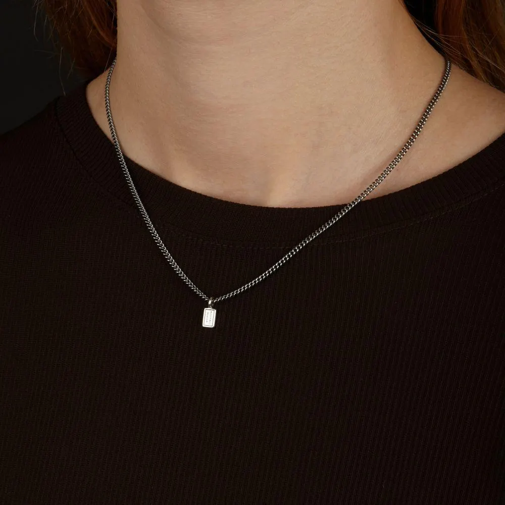 Essential 925 Sterling Zilveren XS Ketting BTB661one (Lengte: 45 cm)