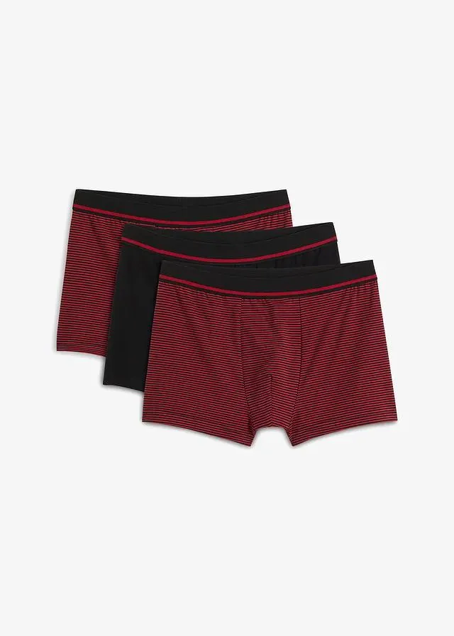 Lot de 3 boxers coton
