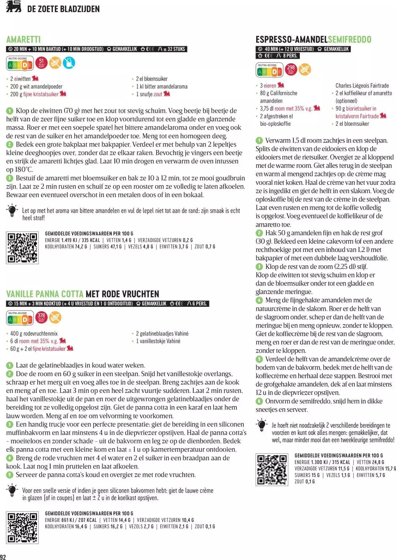 Delhaize Magazine N°69 NL van 31 mei tot 31 december 2023 - folder pagina 92