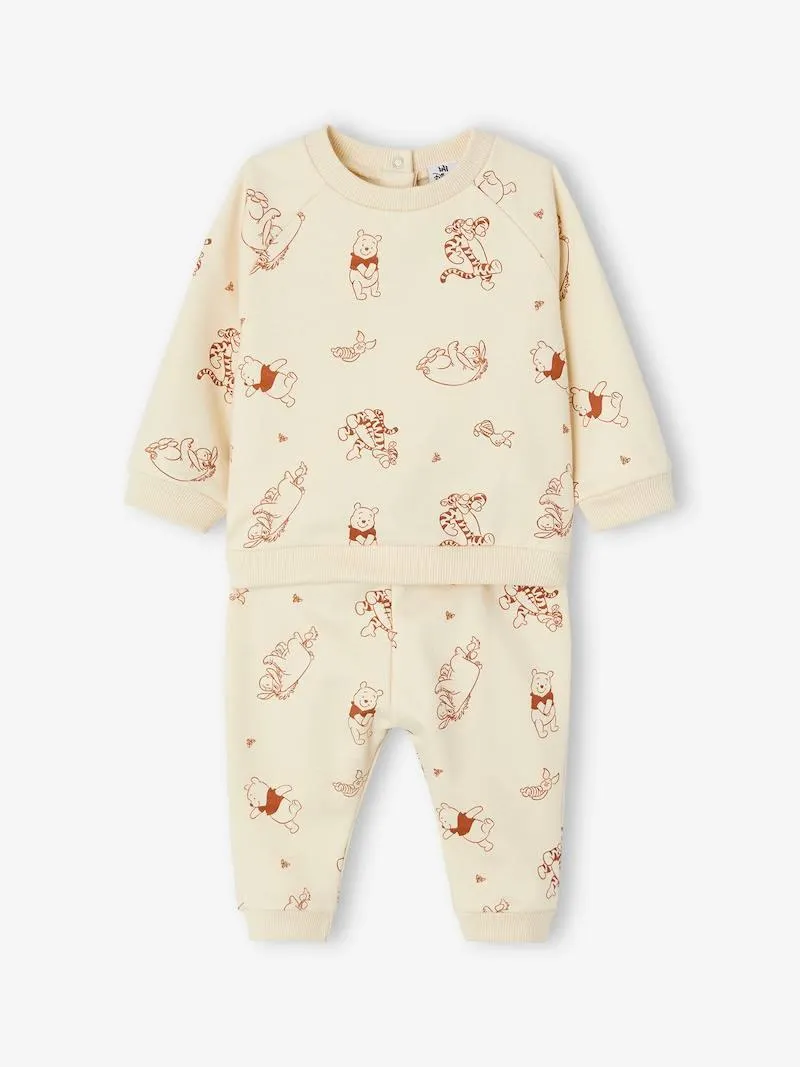 Ensemble Disney Winnie L'ourson bébé sweat + pantalon - sable