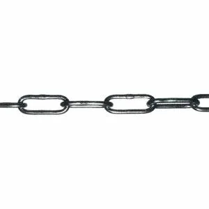 Chaîne soudée à maillons droits