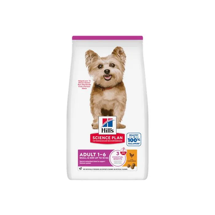 Hill's Science Plan Small & Mini Adult Hondenvoer met Kip