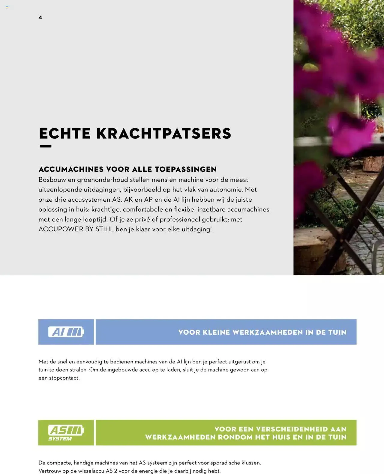 Aveve Gids tuinmachines van 8 april tot 31 december 2024 - folder pagina 4