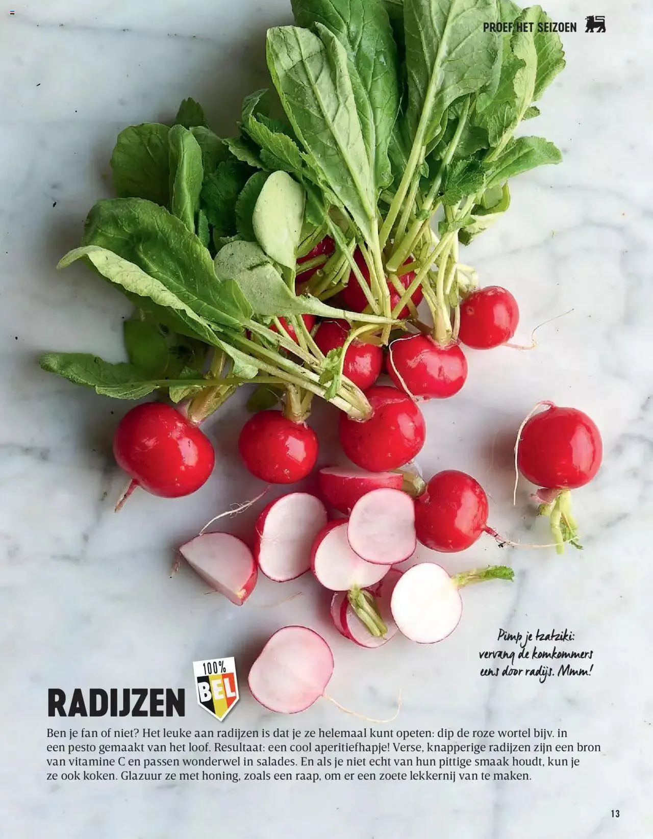 Delhaize Magazine N°69 NL van 31 mei tot 31 december 2023 - folder pagina 13