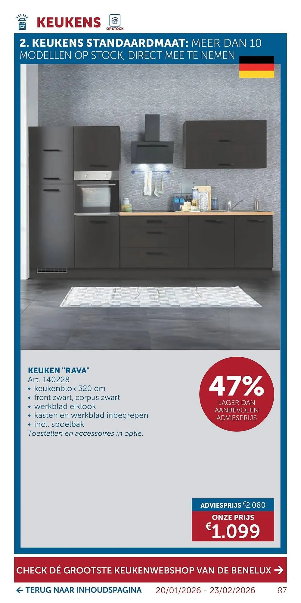 Zelfbouwmarkt folder van 20 januari tot 23 februari 2026 - folder pagina 87