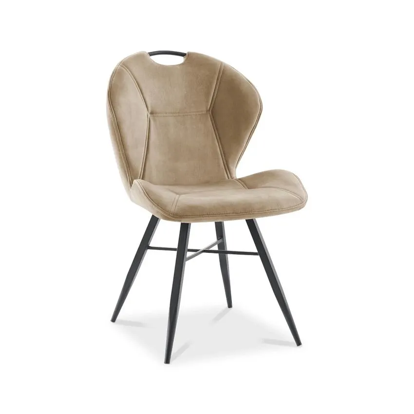 Pronto Wonen Eetstoel LOANA Goldy Sand