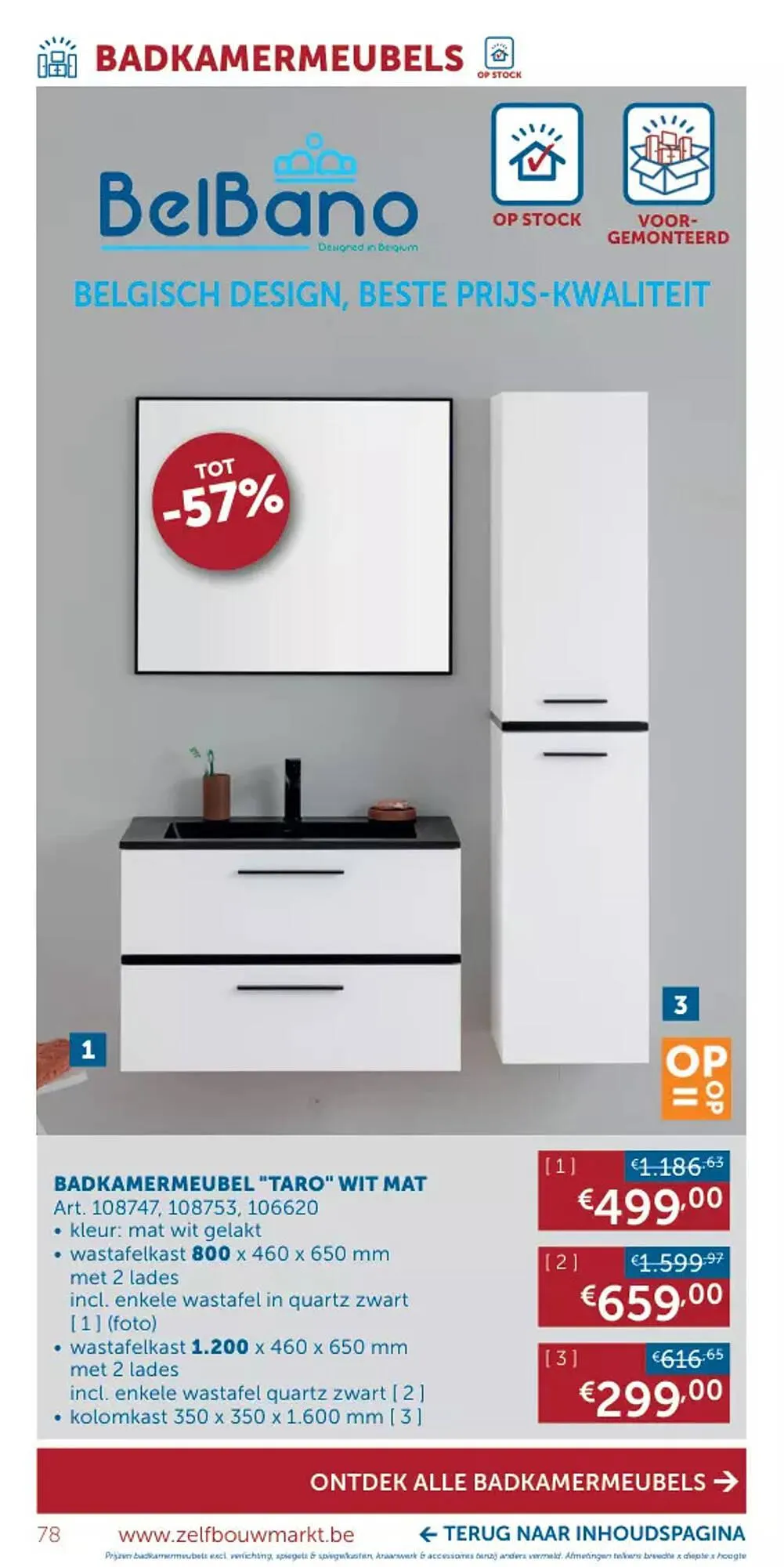 Zelfbouwmarkt folder van 15 augustus tot 18 september 2023 - folder pagina 78