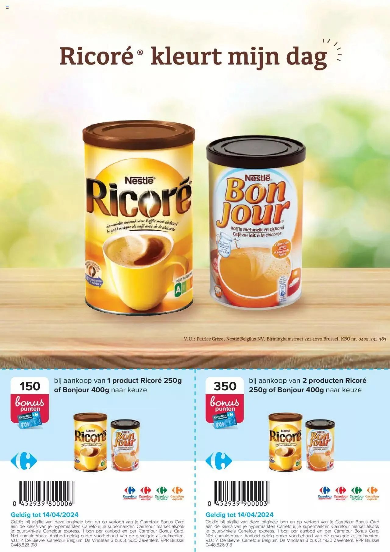 Carrefour E-coupons van 14 april tot 31 december 2024 - folder pagina 14