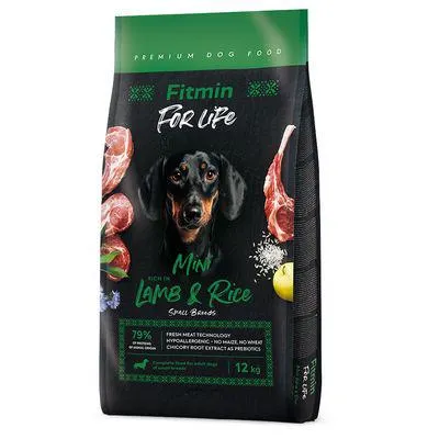 Fitmin Dog For Life Mini, agneau et riz