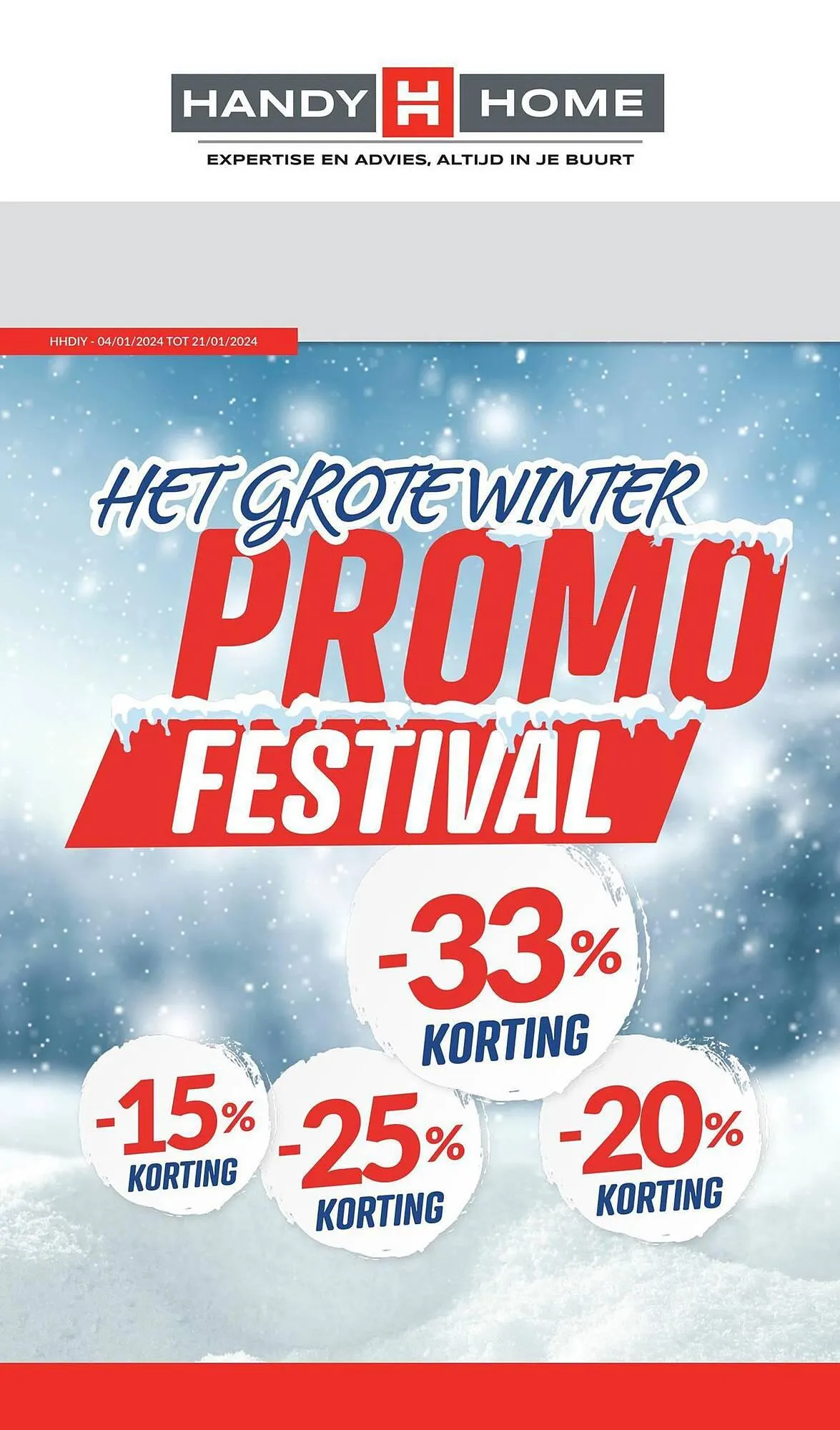 HandyHome folder van 8 januari tot 21 januari 2024 - folder pagina 