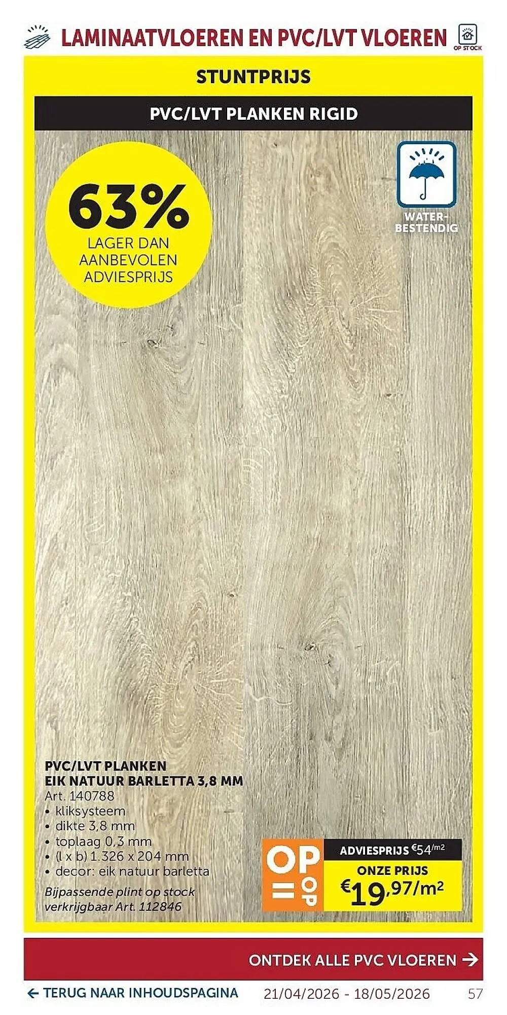 Zelfbouwmarkt folder van 21 april tot 18 mei 2026 - folder pagina 57