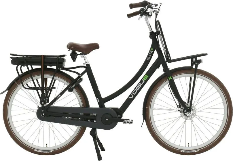 Vogue Elite Mid 468Wh 28 Inch Dames 7V Rollerbrake Matzwart