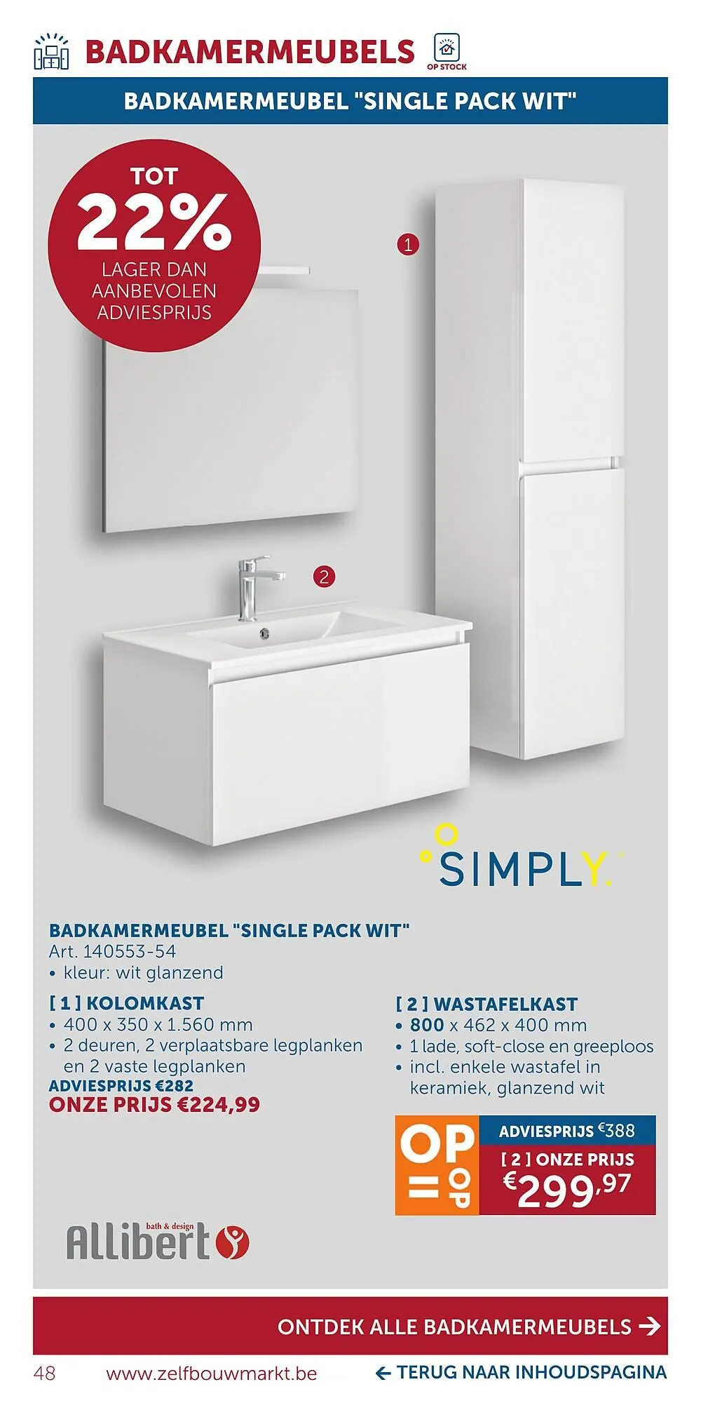 Zelfbouwmarkt folder van 15 december tot 19 januari 2026 - folder pagina 48