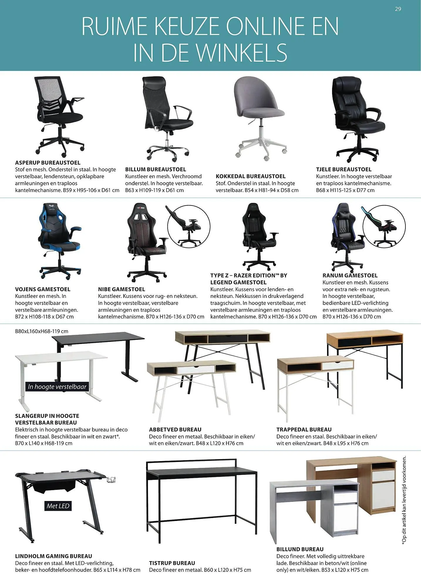 Jysk Business folder van 21 maart tot 21 september 2023 - folder pagina 29