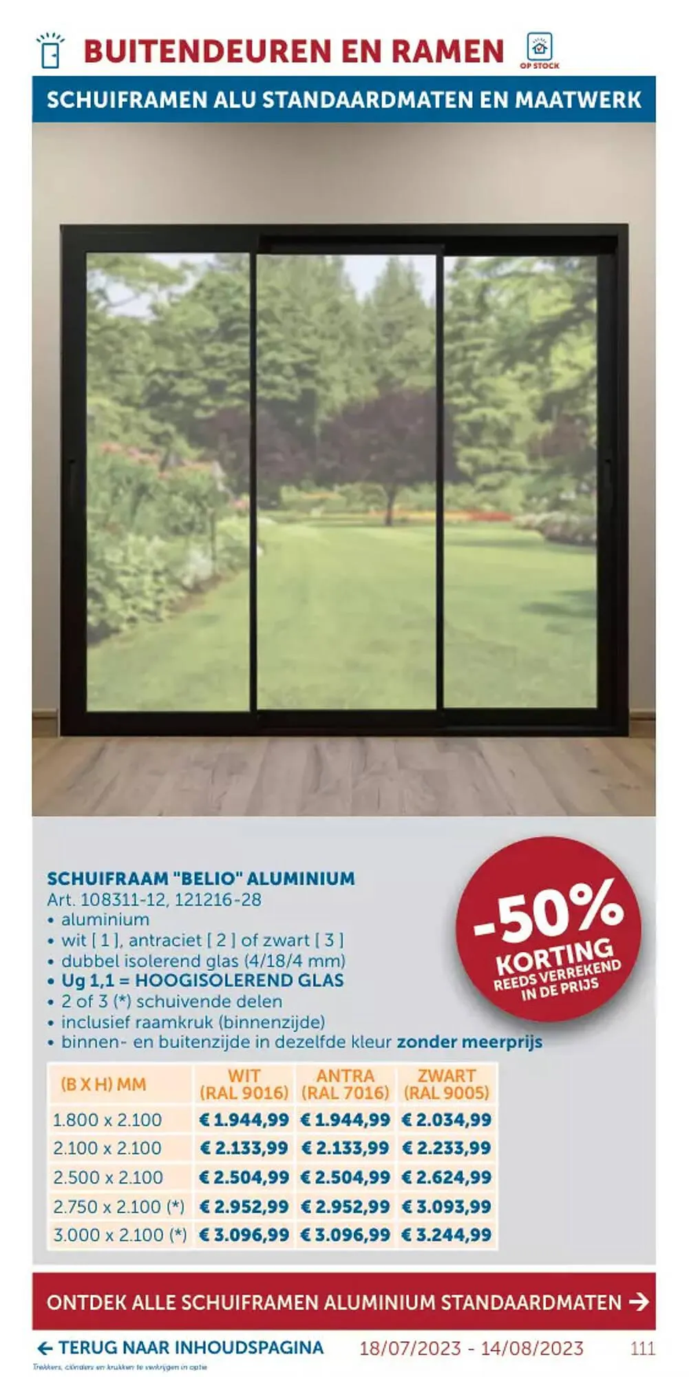 Zelfbouwmarkt Folder van 24 juli tot 24 juli 2023 - folder pagina 110