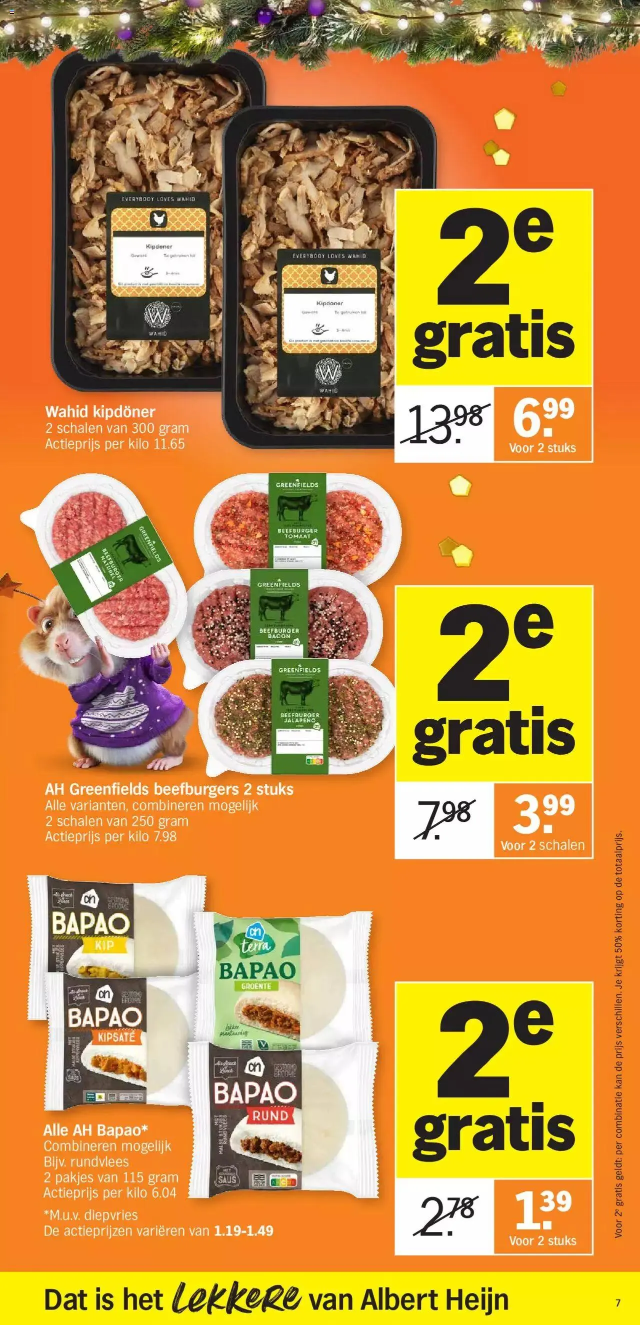 Albert Heijn folder week / de la semaine 50 van 17 december tot 31 december 2023 - folder pagina 7