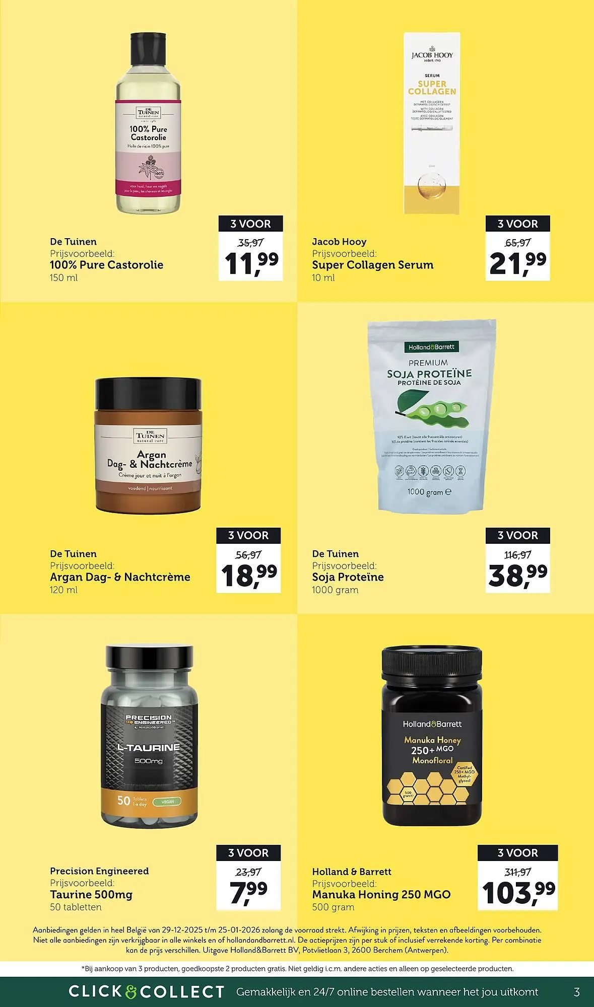 Holland & Barrett folder van 19 januari tot 25 januari 2026 - folder pagina 3