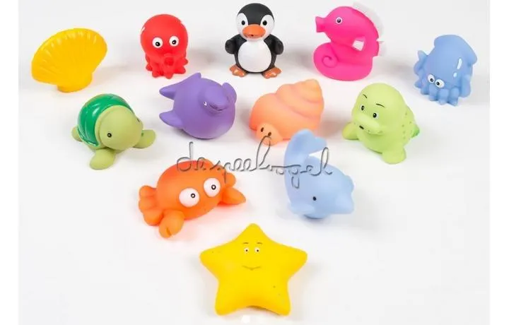 2174 Waterspuiters zeedieren, 12 stuks