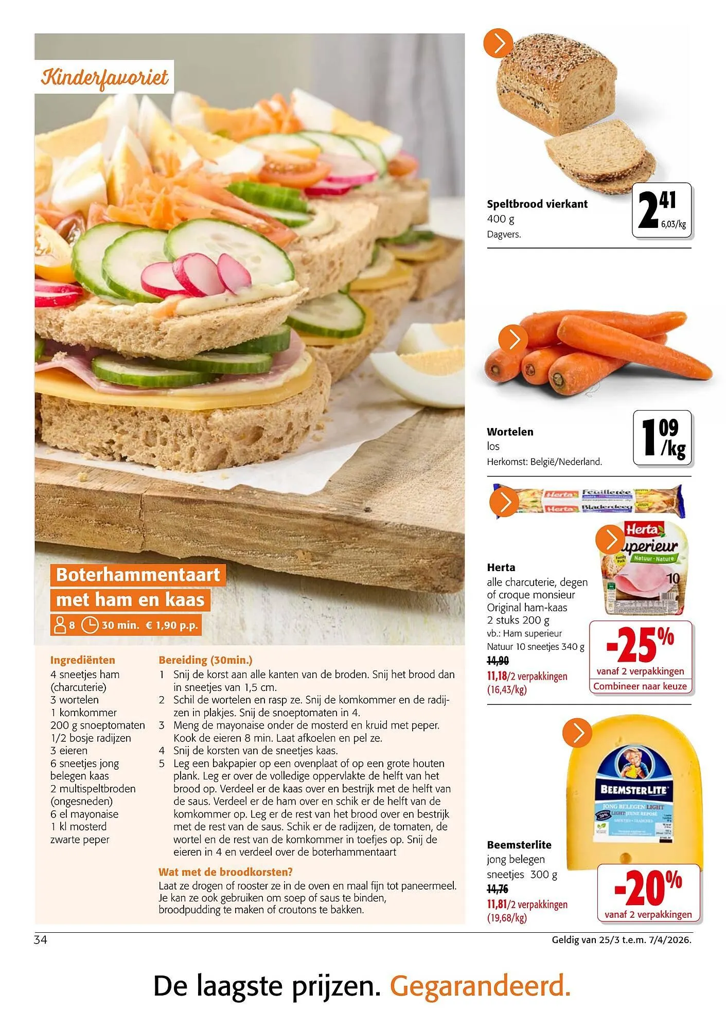 Colruyt folder van 25 maart tot 7 april 2026 - folder pagina 34