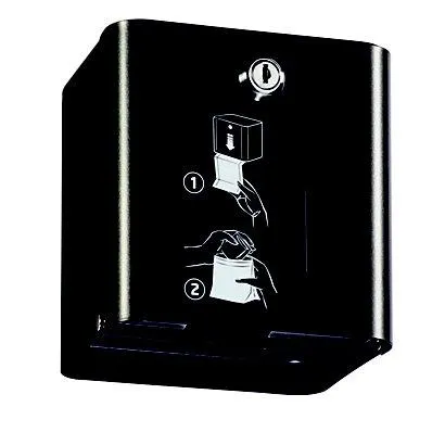 Dispenser zakjes voor dameshygiëne - manga - mangaangrijs