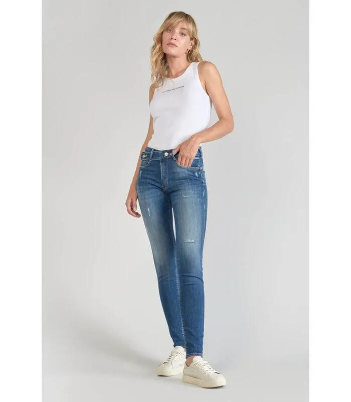 Jeans push-up slim hoge taille PULP, lengte 34