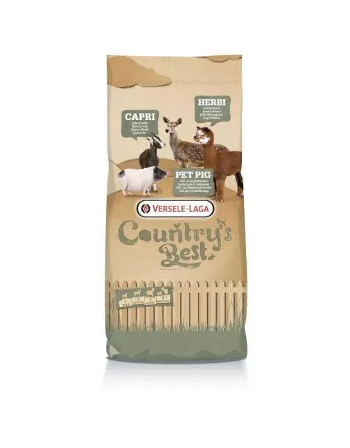 Versele-Laga Country`s Best Caprimash 3&4 Muesli Geit Lama - Erfdiervoer - 20 kg Van 13 Weken