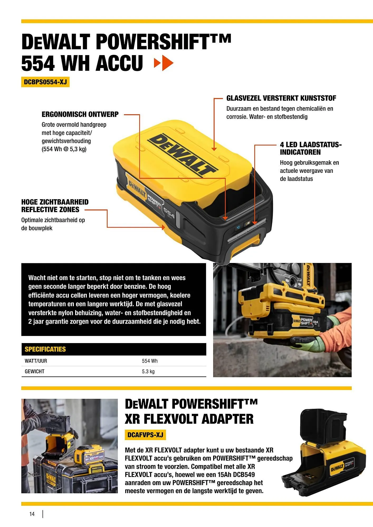DeWALT folder van 1 september tot 31 december 2025 - folder pagina 14