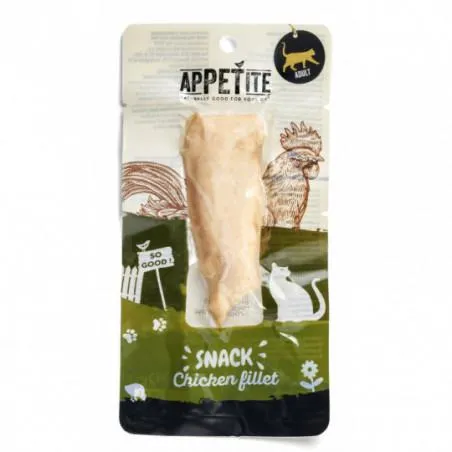 APPETITE SNACK FILET POULET POUR CHAT ADULTE 30G