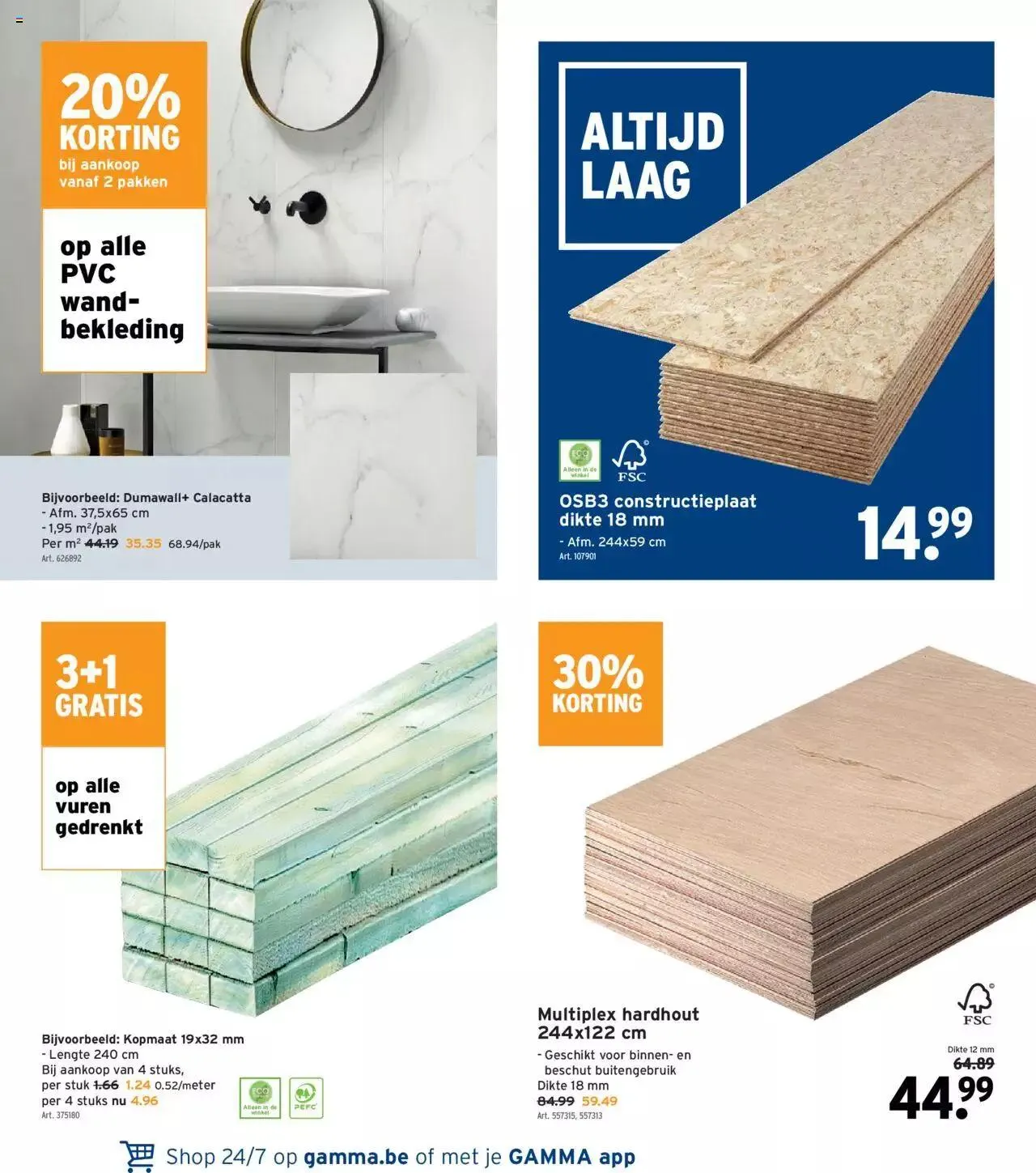 GAMMA folder van 6 juni tot 31 december 2023 - folder pagina 36