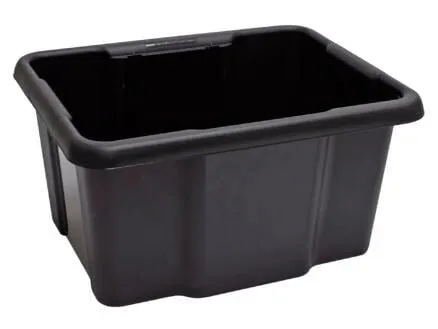 Sunware Nesta opbergbox 24l zwart