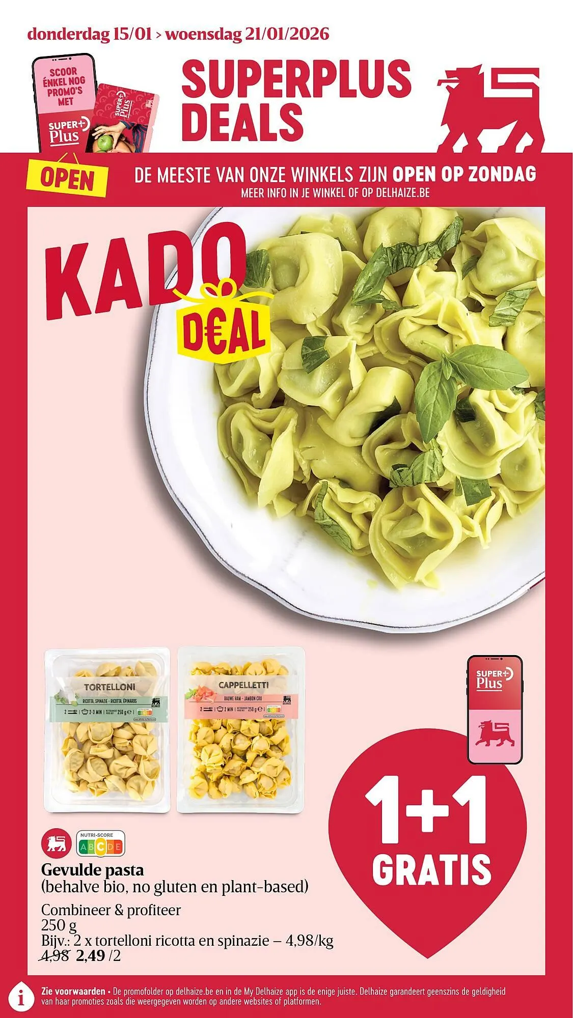 AD Delhaize folder van 16 januari tot 22 januari 2026 - folder pagina 1