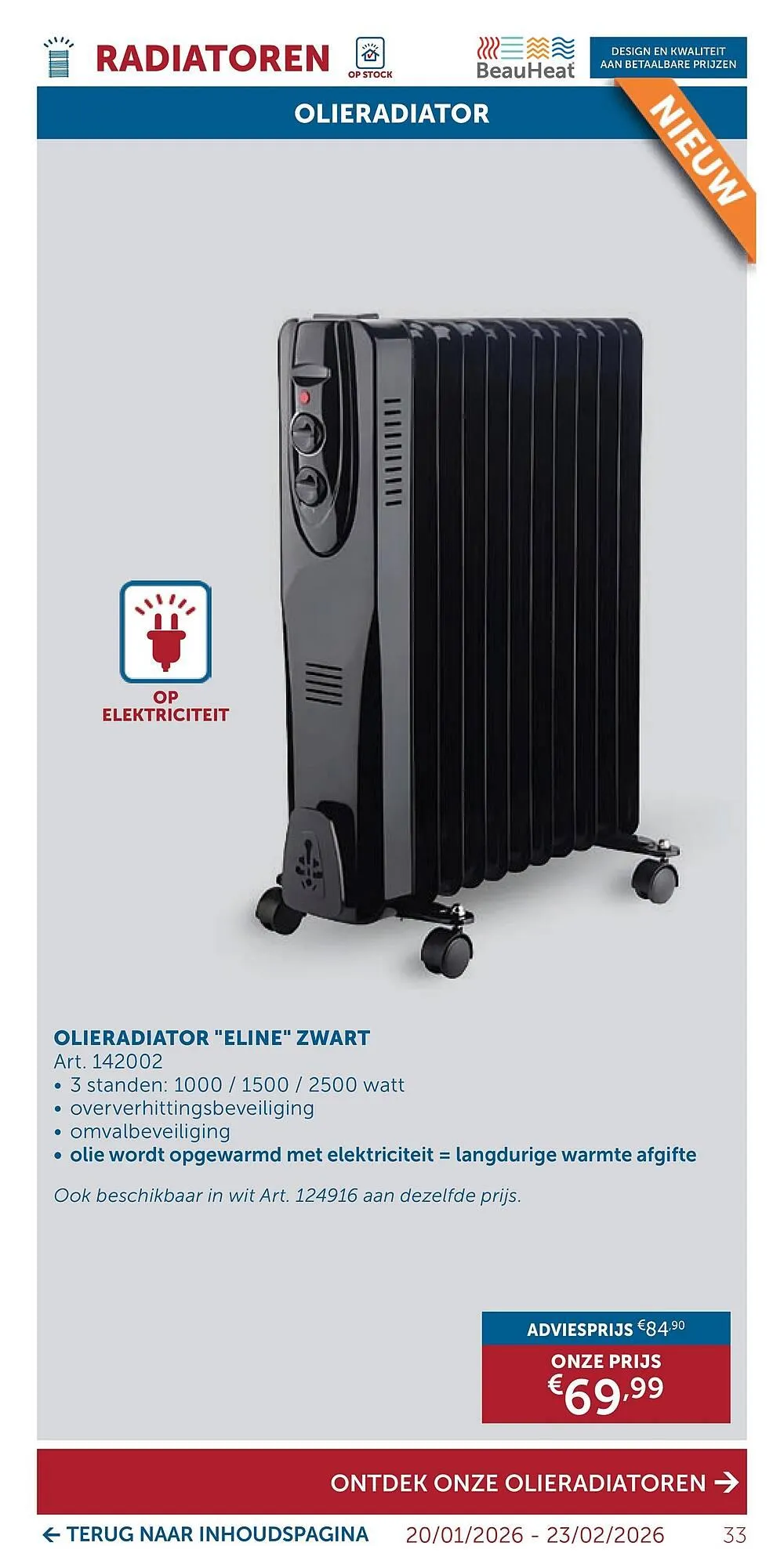 Zelfbouwmarkt folder van 20 januari tot 23 februari 2026 - folder pagina 33