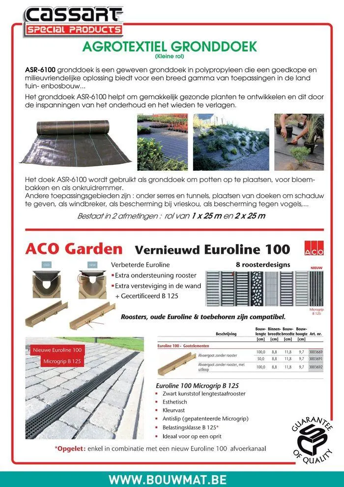 Folder Bouwmat Mei - Juni 2024 van 8 mei tot 30 juni 2024 - folder pagina 2