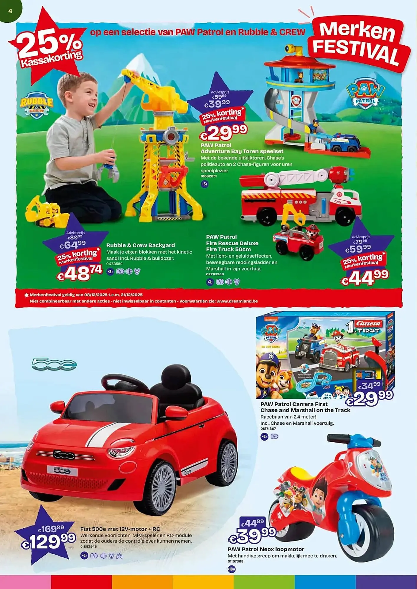 Dreamland folder van 8 december tot 21 december 2025 - folder pagina 4