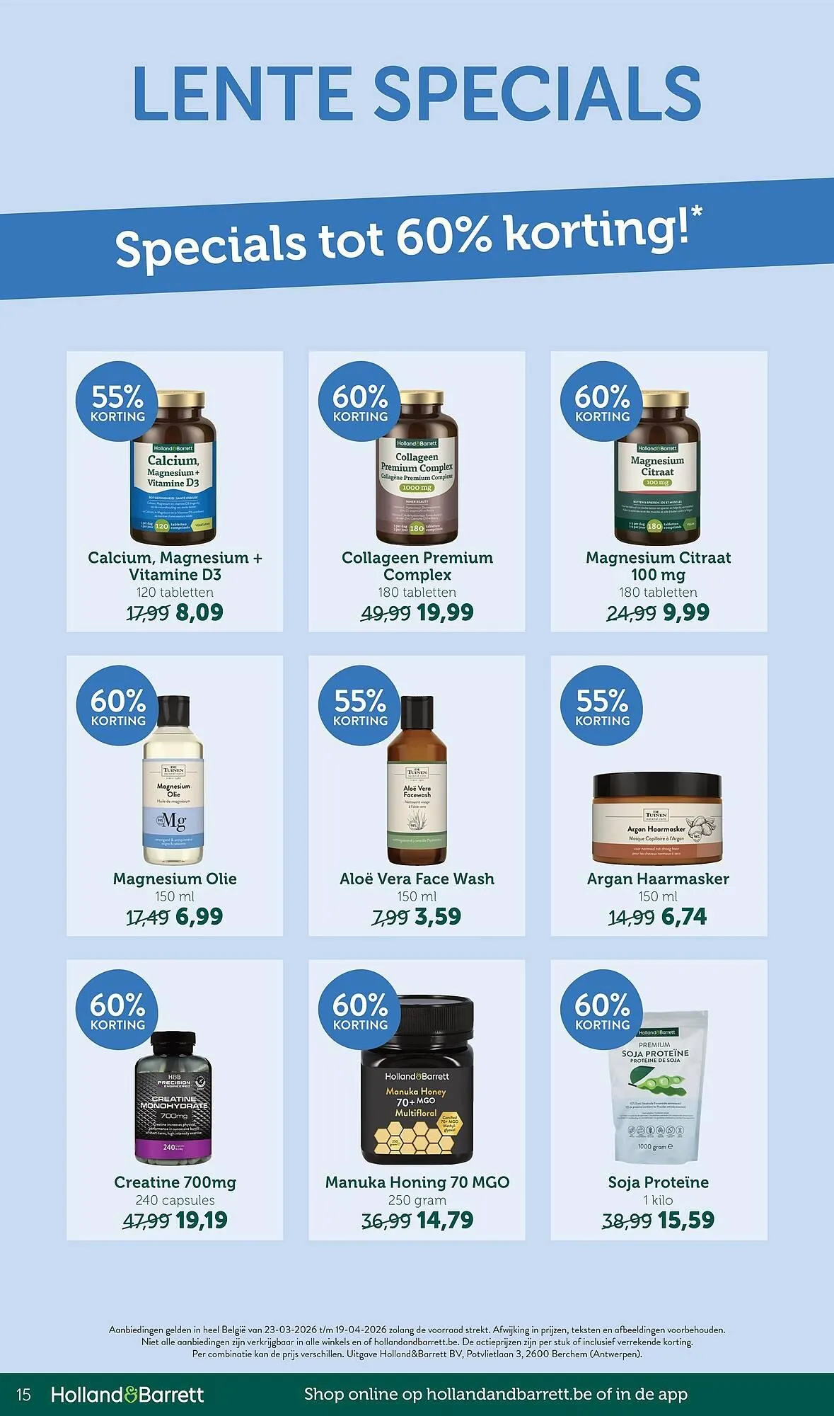 Holland & Barrett folder van 7 april tot 12 april 2026 - folder pagina 15