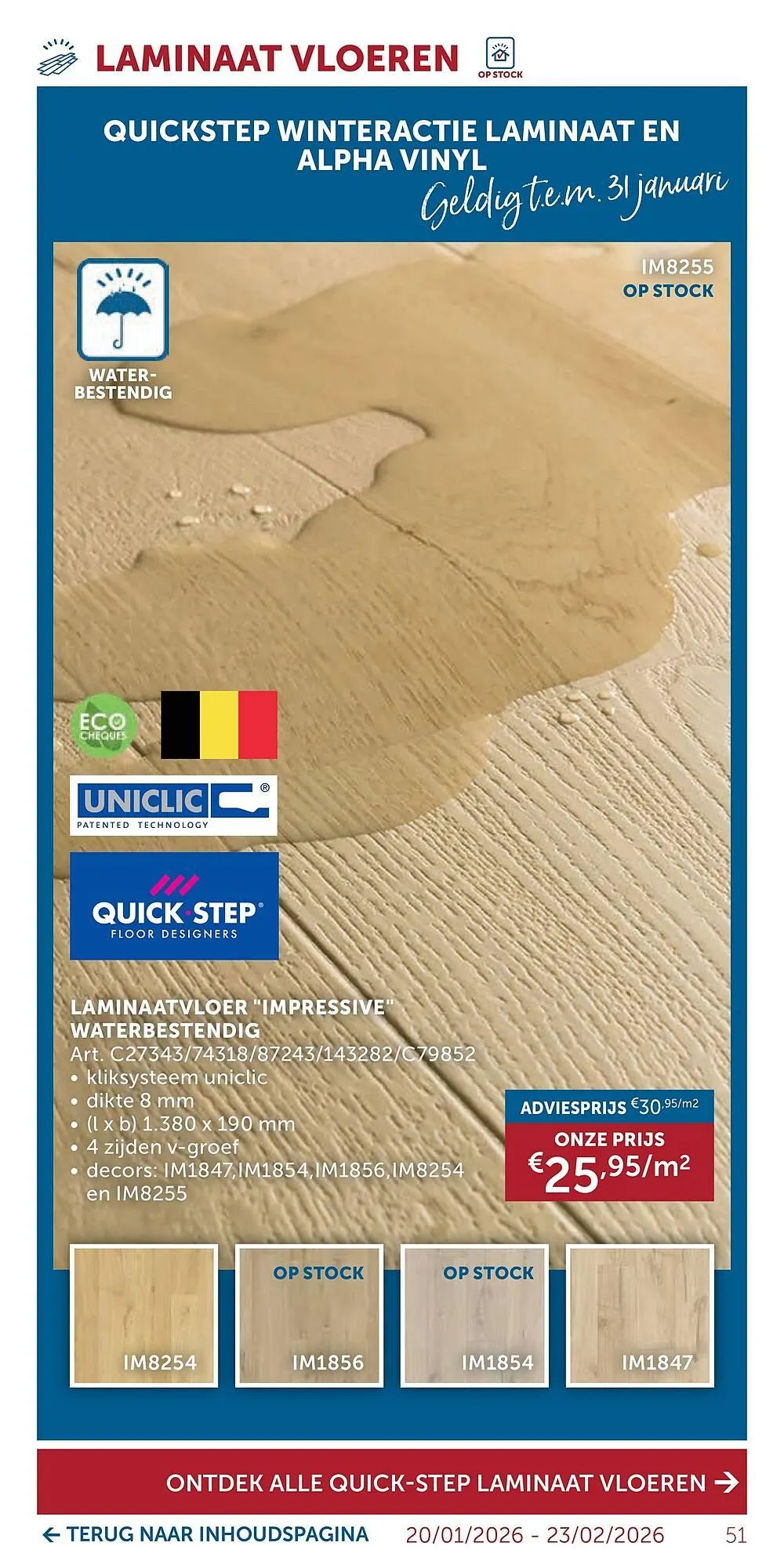 Zelfbouwmarkt folder van 20 januari tot 23 februari 2026 - folder pagina 51