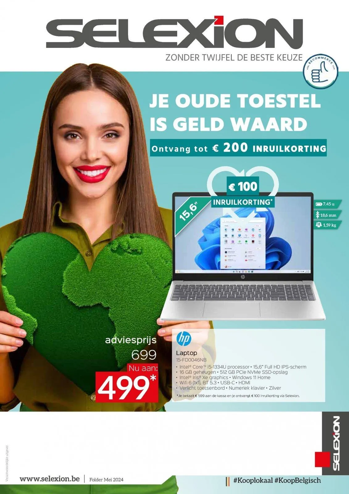 Selexion folder tot 31.05.2024 van 6 mei tot 31 mei 2024 - folder pagina 1