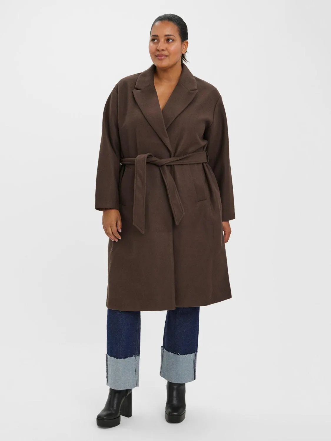 Omkeerbaar Curve Jas