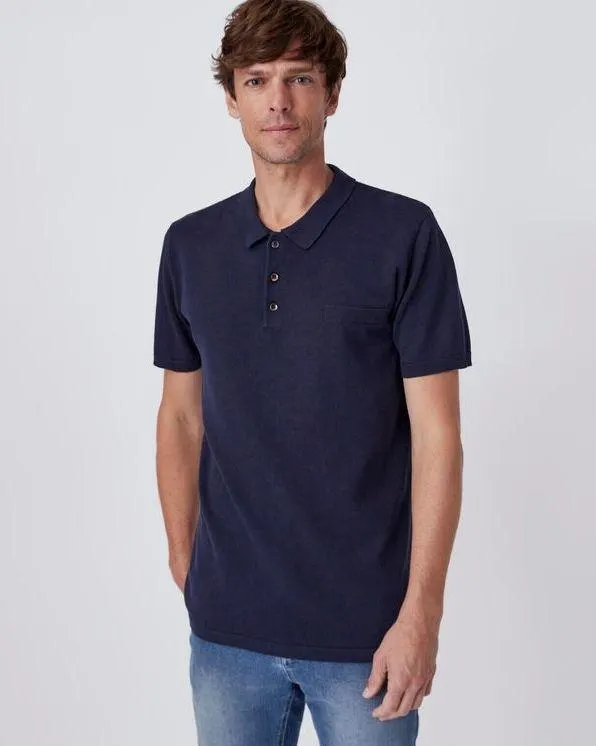 Polo *mix linnen en katoen