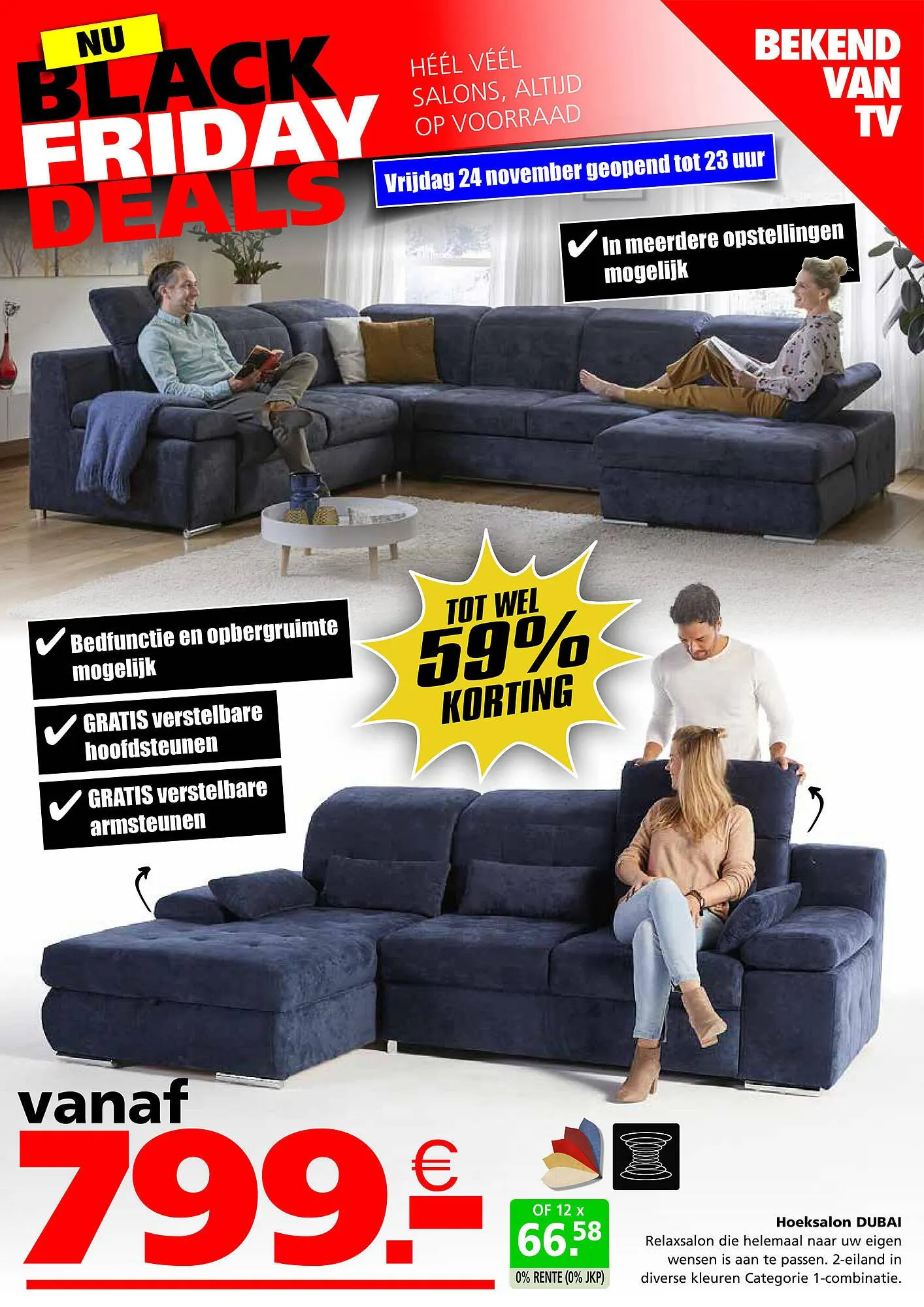 Seats And Sofas Folder van 20 november tot 24 november 2023 - folder pagina 12