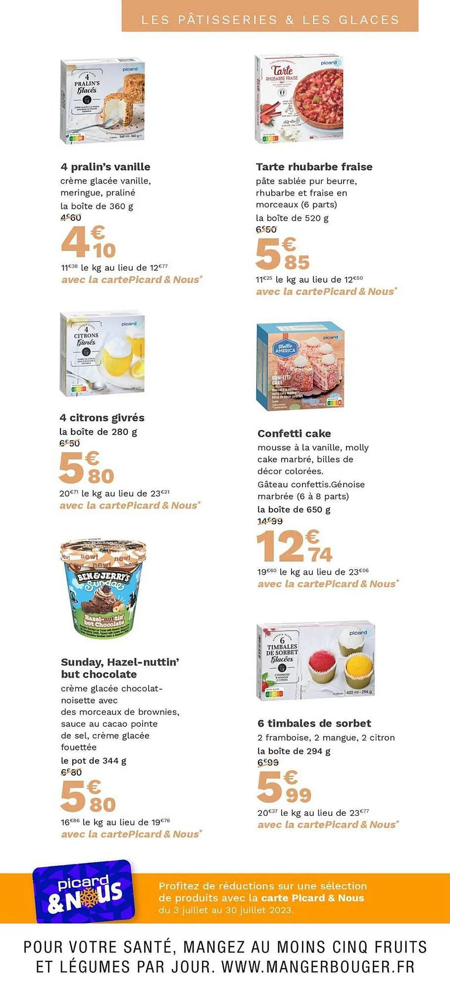 Picard folder van 3 juli tot 30 juli 2023 - folder pagina 16