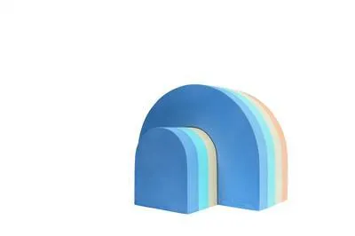 Moes Stapelstenen Rainbow + mini - Salmon pink