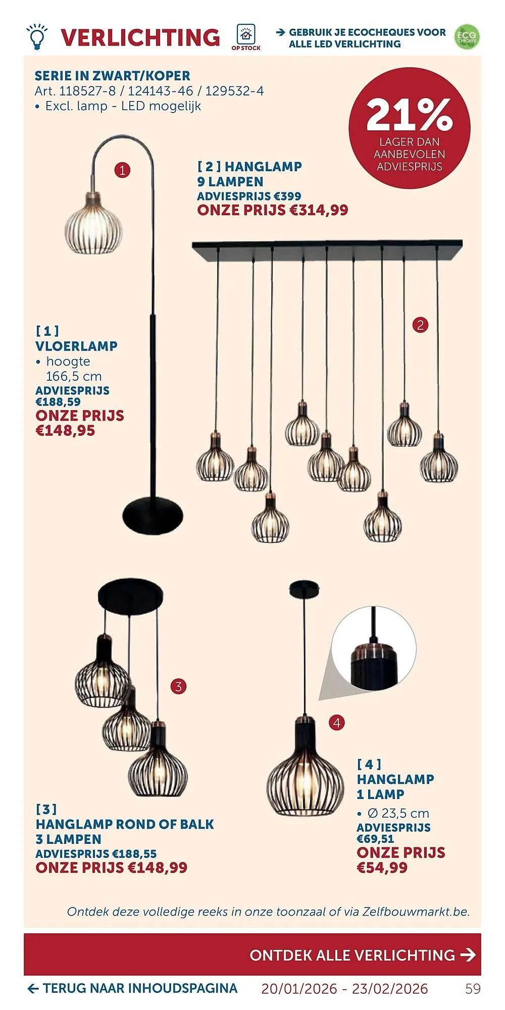 Zelfbouwmarkt folder van 20 januari tot 23 februari 2026 - folder pagina 59