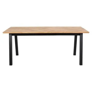 Eetkamertafel Kamena - eikenkleur - 75x180x95 cm